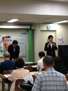 2015年7月10日（金）　ながつま昭と語る会に参加しました