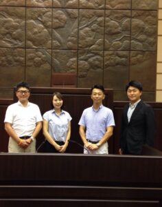 2015年8月19日（水）　行政視察で熊本市役所を訪問