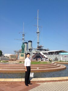 2015年9月22日（火）　記念艦「三笠」を見学