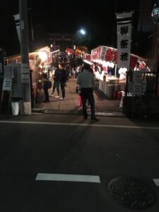 2017年10月8日（日）　江古田氷川神社例大祭の警護