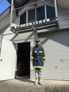 2017年11月10日（金）　総合東京病院消防演習に参加