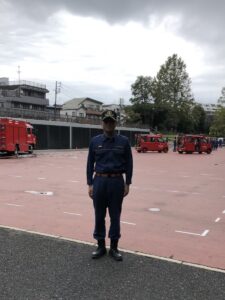 2018年10月14日（日）　消防団合同点検事前訓練に参加