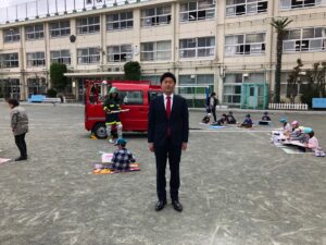 2019年4月24日（水）　江古田小学校で写生会が開催