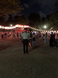 2023年7月22日（土）　江原町会盆踊り大会が開催
