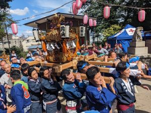 2023年9月24日（日）　松が丘北野神社例大祭が開催
