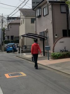 2025年4月18日（金）　地域をまわっています