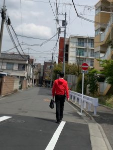 2025年4月10日（木）　地域をまわっています