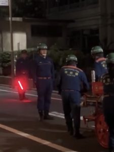 2025年4月9日（水）　消防操法大会の事前訓練