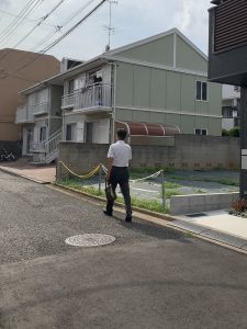 2025年8月7日（木）　地域をまわっています