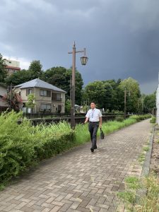 2025年8月8日（金）　地域をまわっています