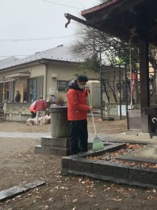 2025年12月14日（日）　片山会館・北野神社年末大清掃